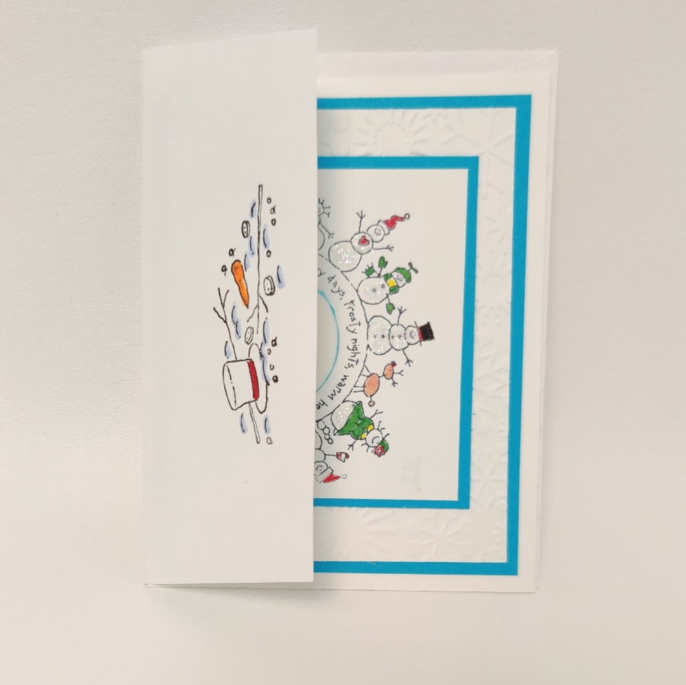 Handmade Merry Christmas Holiday Greeting Cards